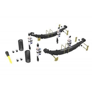 Land Cruiser 76 series Kit suspension Terrain Tamer Lames Paraboliques +700kg