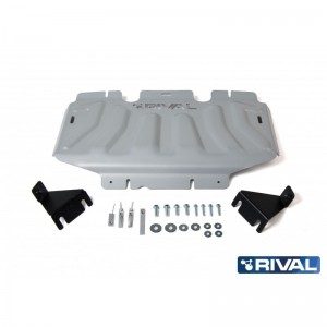 Kit de 5 Blindages en  aluminium 6mm RIVAL pour Nissan Pathfinder 23333.4165.1.6