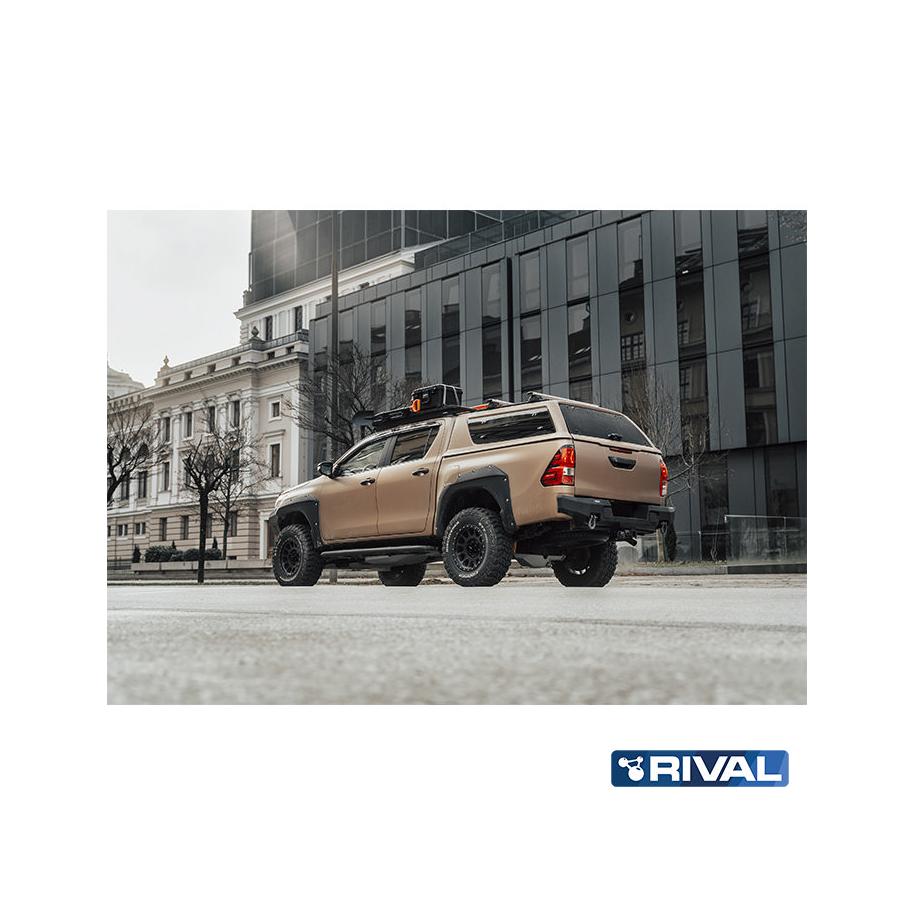 Pare choc arrière RIVAL Toyota Hilux REVO / VIGO