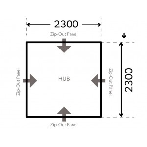 Dometic HUB / Inflatable Activity Shelter