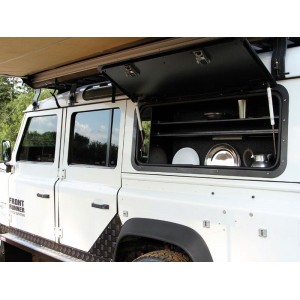 Land Rover Defender (1983-2016) Gullwing Window / Aluminium