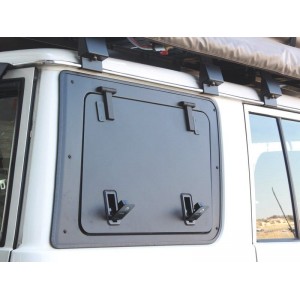 Toyota Land Cruiser 76 Gullwing Window / Right Hand Side Aluminium