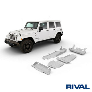 Plaques de protection (kits) Jeep Wrangler 2007-2018 2,8l CRD