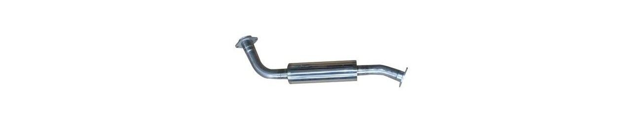 Stainless steel exhaust system for 4X4 and PickUp vehicles