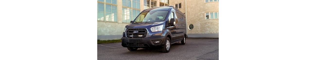 Lighting kit for Ford Transit and Ford Transit Custom. Led kit integration in Ford grille.