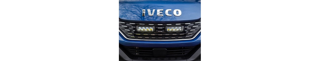 Lighting kit for Iveco Daily. Led kit integration in Iveco Daily grille